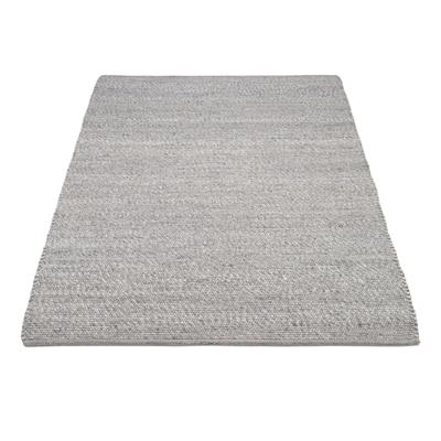 Teppich OCI DIE TEPPICHMARKE "FAVORIT", grau, B:120cm H:12mm L:180cm, Wolle, Teppiche, Handweb-Teppich aus Indien, handgewebt, hochwertig verarbeitet Image