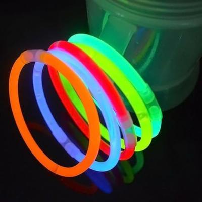 TEMU 300pcs Glow Sticks, Glowing Bracelets And Necklaces Glow Sticks Set With Connector, 6colours Neon Glow Sticks, Party Decoration For Weddings Birthdays Festivals Party Adults Image