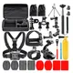 Kit di accessori per action camera per Gopro Hero 12 11 10 9 8 7 6 5 4 Sessione di montaggio massima YI 4K SJCAM EKEN Osmo AKASO APEMAN Accessorio