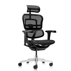 Bürostuhl / Chefsessel ERGOHUMAN ULTRA GEN2 Netzstoff schwarz hjh OFFICE Image