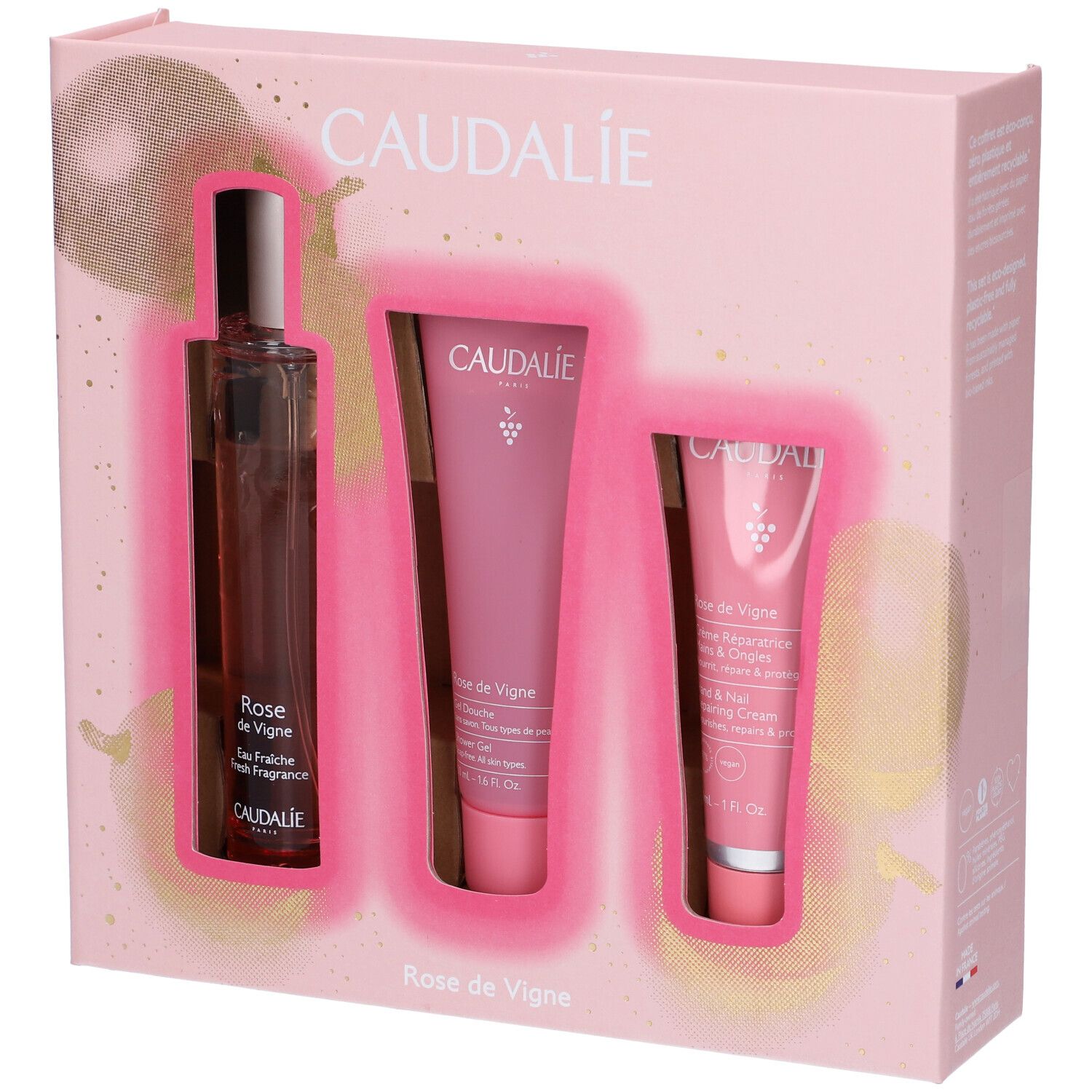 Caudalíe Cofanetto Rose des Vignes 1 pz Set