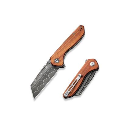 CIVIVI Exone Flipper Knife Wood Handle - C23036-DS1