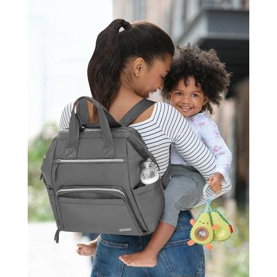 Skip Hop Mainframe Backpack Diaper Bag - Charcoal