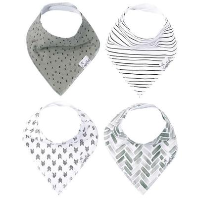 Copper Pearl Baby Bandana Bibs, 4 Pack - Alta