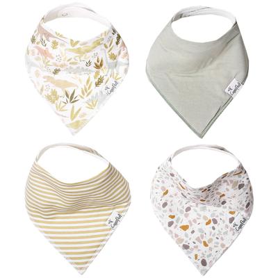 Copper Pearl Baby Bandana Bibs, 4 Pack - Rex