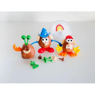 Earth Grown KidDoughs Play Dough Kit - Mr. Pota-dough Head (Scented)