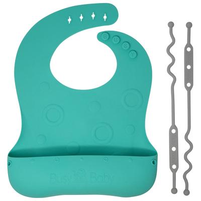 Busy Baby Bungee Bib - Spearmint