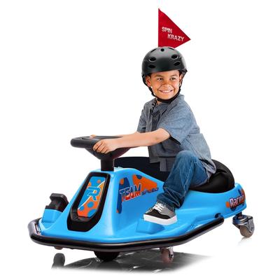 24V Electric Drifting Go Kart for Kids, Outdoor Ride On Toy