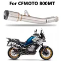 Per CFMOTO 800MT 800 MT CF800 CF 800-5A sistemi di scarico Moto Motocross marmitta di fuga Moto con scudo termico