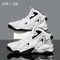 Scarpe da basket oversize da uomo autunno inverno Outdoor Casual High Top calzature da basket Fashion Trend Sneaker in pelle 39-50