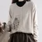 Abbigliamento donna nuovi bottoni Cardigan maglione lavorato a maglia donna maglieria stampata