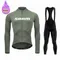 Sram Team Ropa Ciclismo Caldo 2024 Inverno Pile Termico Abbigliamento da Ciclismo Uomo Jersey Suit