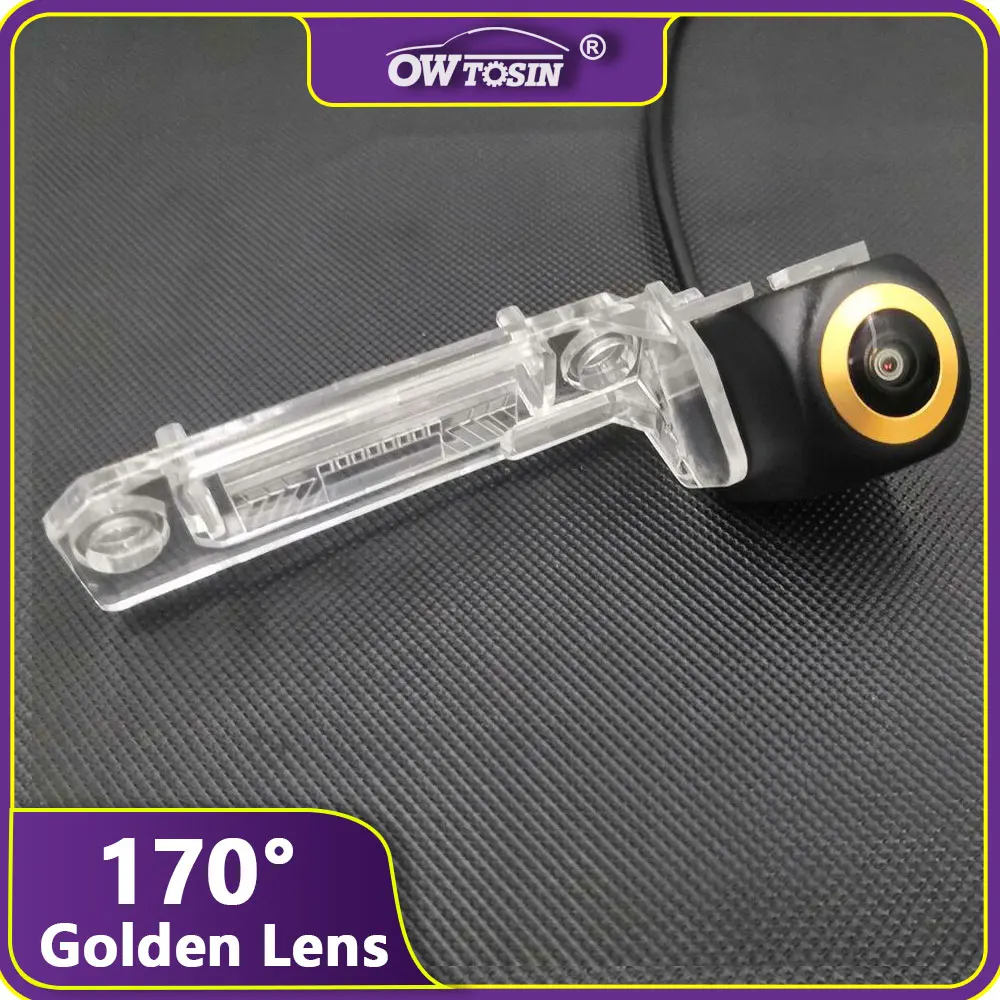 Ahd 720p/1080p goldenes Objektiv Auto Rückfahr kamera für Sitz Leon MK2 2014-2017 für VW Golf 7 Jetta Passat CC B6 Fahrzeug kamera Image