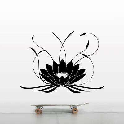 3D Mandala Lotus Wanda uf kleber PVC abnehmbare Yoga Wandt attoos Aufkleber für Schlafzimmer Image