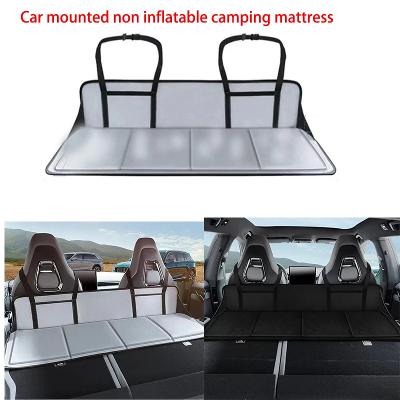 Auto Rücksitz Schlaf matte Klapp verlängerung brett speziell für Camping Bett matte Auto Reise bett Innen zubehör Image
