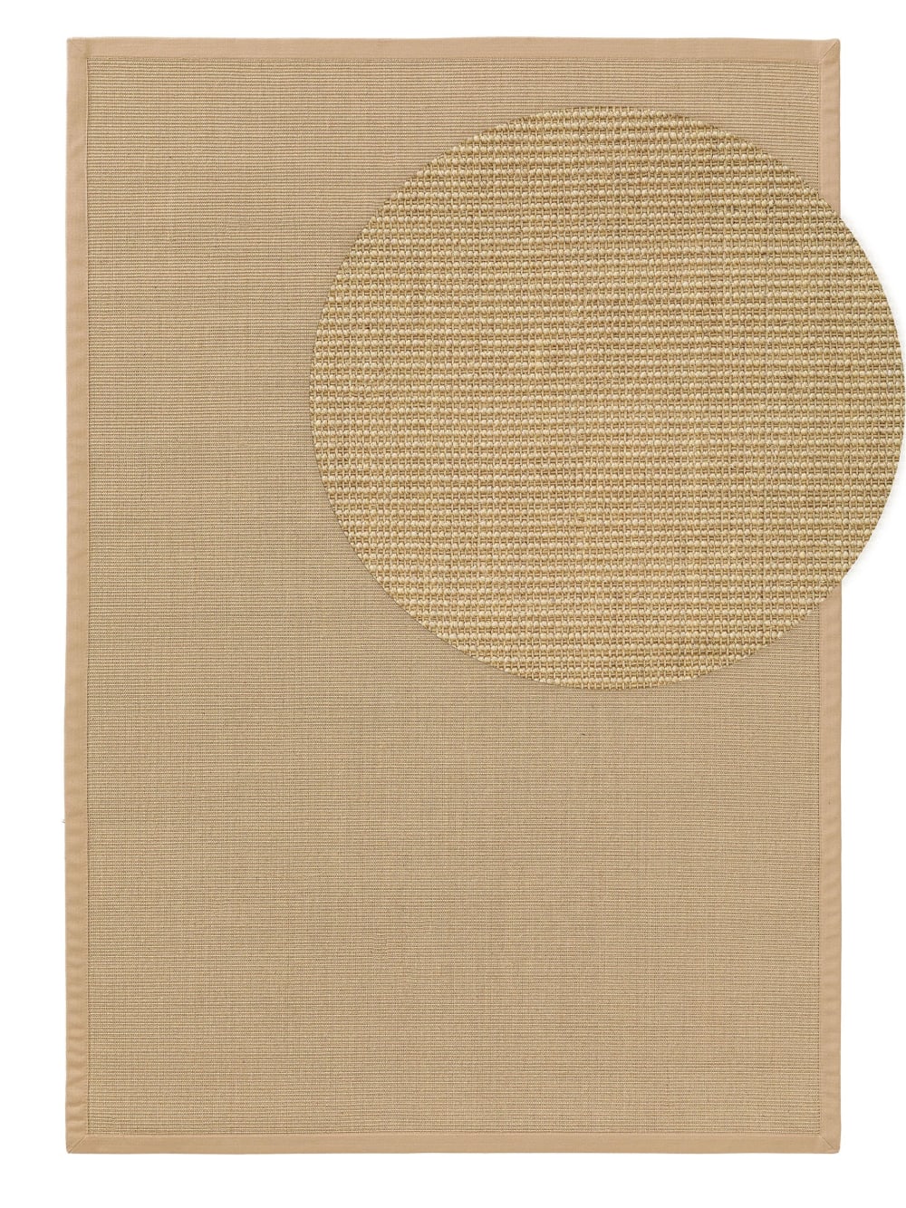 Tappeto sisal crema 80x150