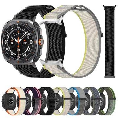 Riemen Nylonarmband für Samsung Galaxy Watch Ultra Band Watch 7 Ultra 47 mm Armband Ersatz Correa SM-L705F Sportuhrenarmbänder Image