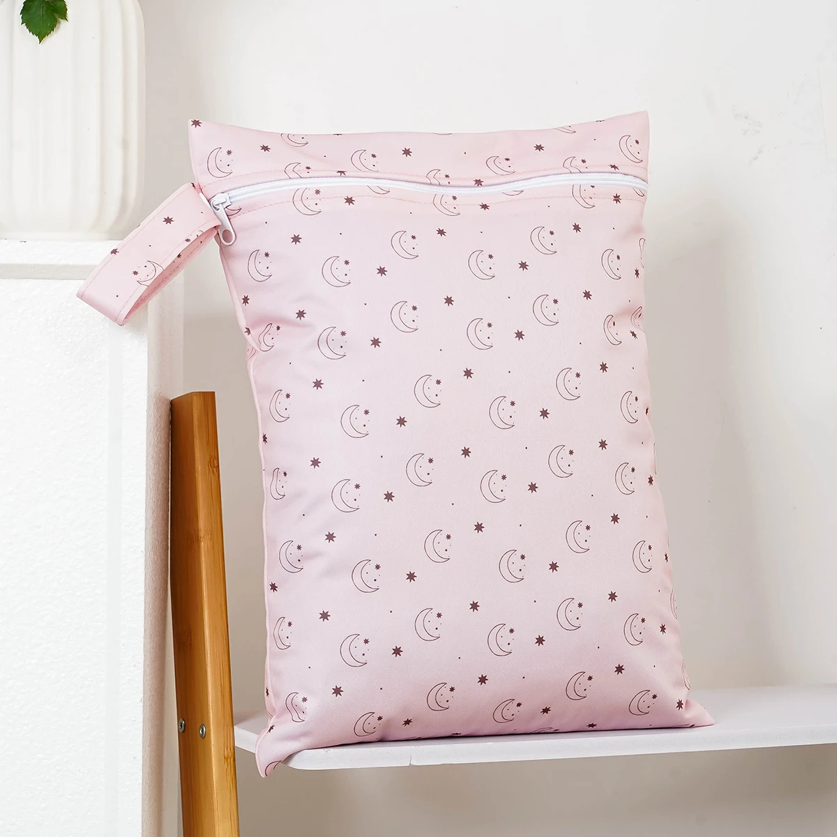 Kangobaby # Mein weiches Leben # Waschbare, wiederverwendbare Babydecke-Aufbewahrungstasche, leicht zu tragen, multifunktionale Reisetasche, Größe 26 x 36 cm Image