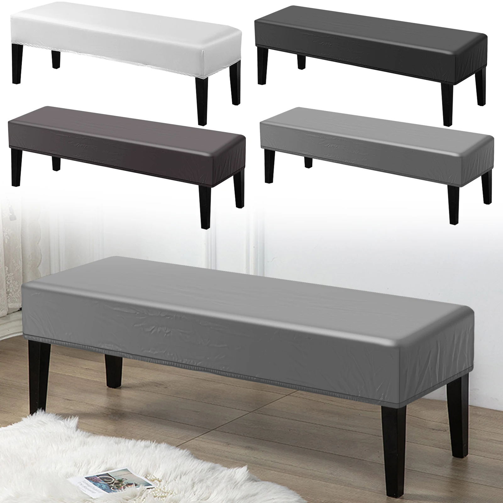 Stretch Bank bezug pu staub dichte Klavier bank Sitz bezug Banks chutz Schon bezug elegante Möbel dekoration für Essbank