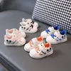Disney White Freizeit schuhe für Baby Boy Girl Marke Kinder Sneaker Mickey Mouse Kinderschuhe