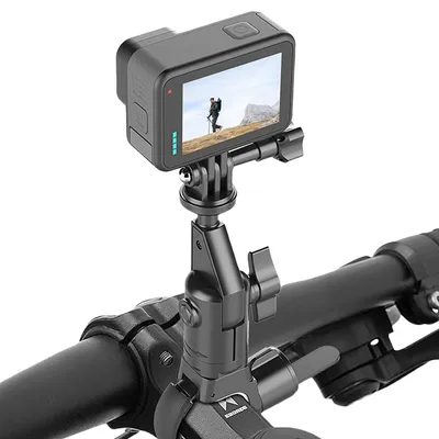 Motorrad Fahrrad Cam Lenker halter für insta 360 x2 x3 x4 go pro 12 11 10 dji Action Kamera 360 Dreh halterung Zubehör