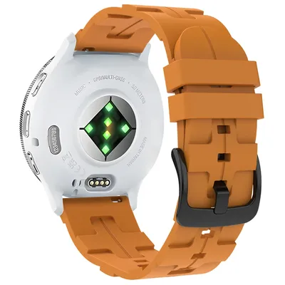 22mm 20mm Smart Watch Armband für Garmin Vivo active 3 4 5 Venu 3 2 plus Sq Band Vorläufer 265 255 245 Musik Silikon Uhren armbänder Image