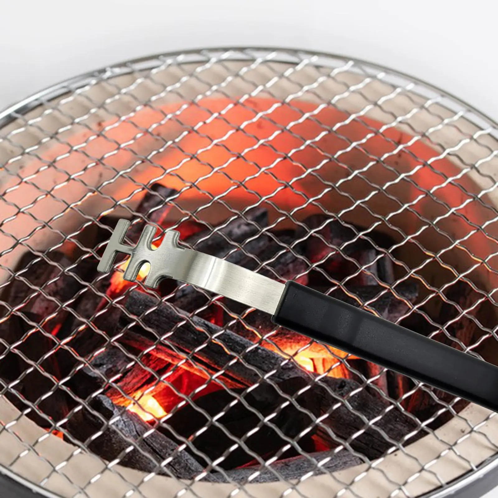 Grill rost heber bequemer Griff leicht zu tragende Grill werkzeuge Grill gitter abzieher Mehrzweck für Garten küche Haus manns kost Image