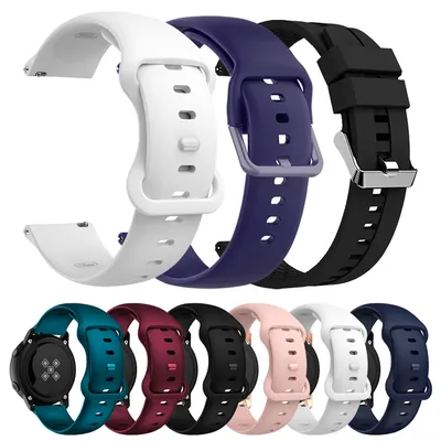 20mm 22mm Design Uhrenarmband für Fossil Watch/Fossil GEN 6/GEN 5 5E LTE 44mm 45mm Smart Band Silikonarmband Damen Herren Riemen