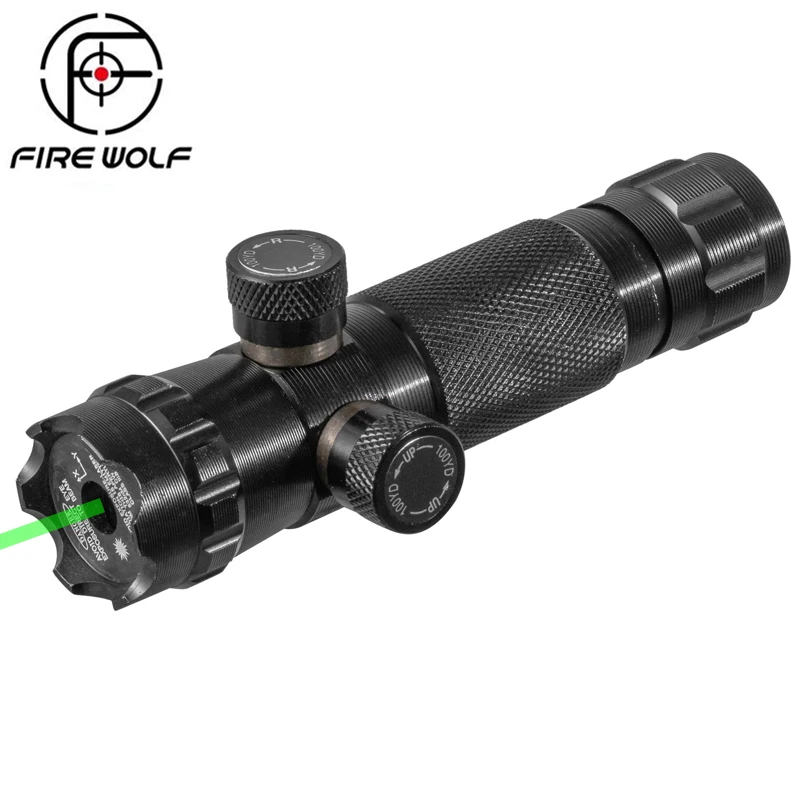 CX Laserpointer, grüner Laser, kann nach oben und unten angepasst werden, links und rechts, Infrarot-Set, Sichtkalibrator, handgefertigter Laserpointer Image