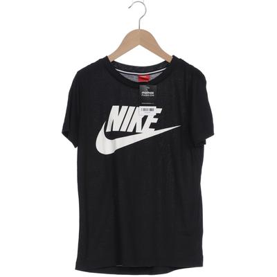 Nike Damen T-Shirt, Gr. 34, schwarz, Synthetik, Modal