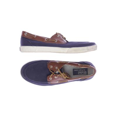 Polo Ralph Lauren Herren Halbschuh, Gr. 11, marineblau, Leder
