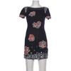 French Connection Damen Kleid, Gr. 32, marineblau, Baumwolle, Leinen