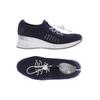 Rieker Damen Sneakers, Gr. 37, marineblau, kein Etikett