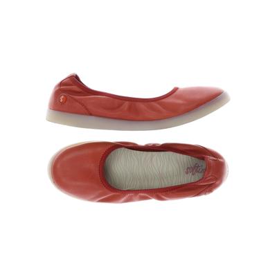 Softinos Damen Ballerinas, Gr. 41, rot, Leder