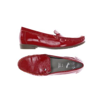 Ara Damen Halbschuh, Gr. 3.5, rot, Leder