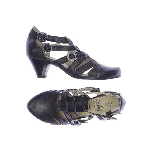 Caprice Damen Pumps, Gr. 35.5, schwarz, Leder