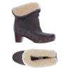 UGG Damen Stiefelette, Gr. 39, grau, Leder