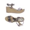 Unisa Damen Sandale, Gr. 37, gold, kein Etikett