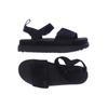 UGG Damen Sandale, Gr. 41, schwarz, Leder