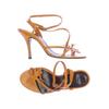 edc by Esprit Damen Sandale, Gr. 38, orange, Leder