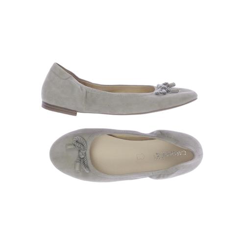 Caprice Damen Ballerinas, Gr. 41, beige, Leder