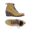 Ecco Damen Stiefelette, Gr. 36, gelb, Leder