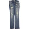 Miss Sixty Damen Jeans, Gr. 25, blau, Elasthan, Baumwolle