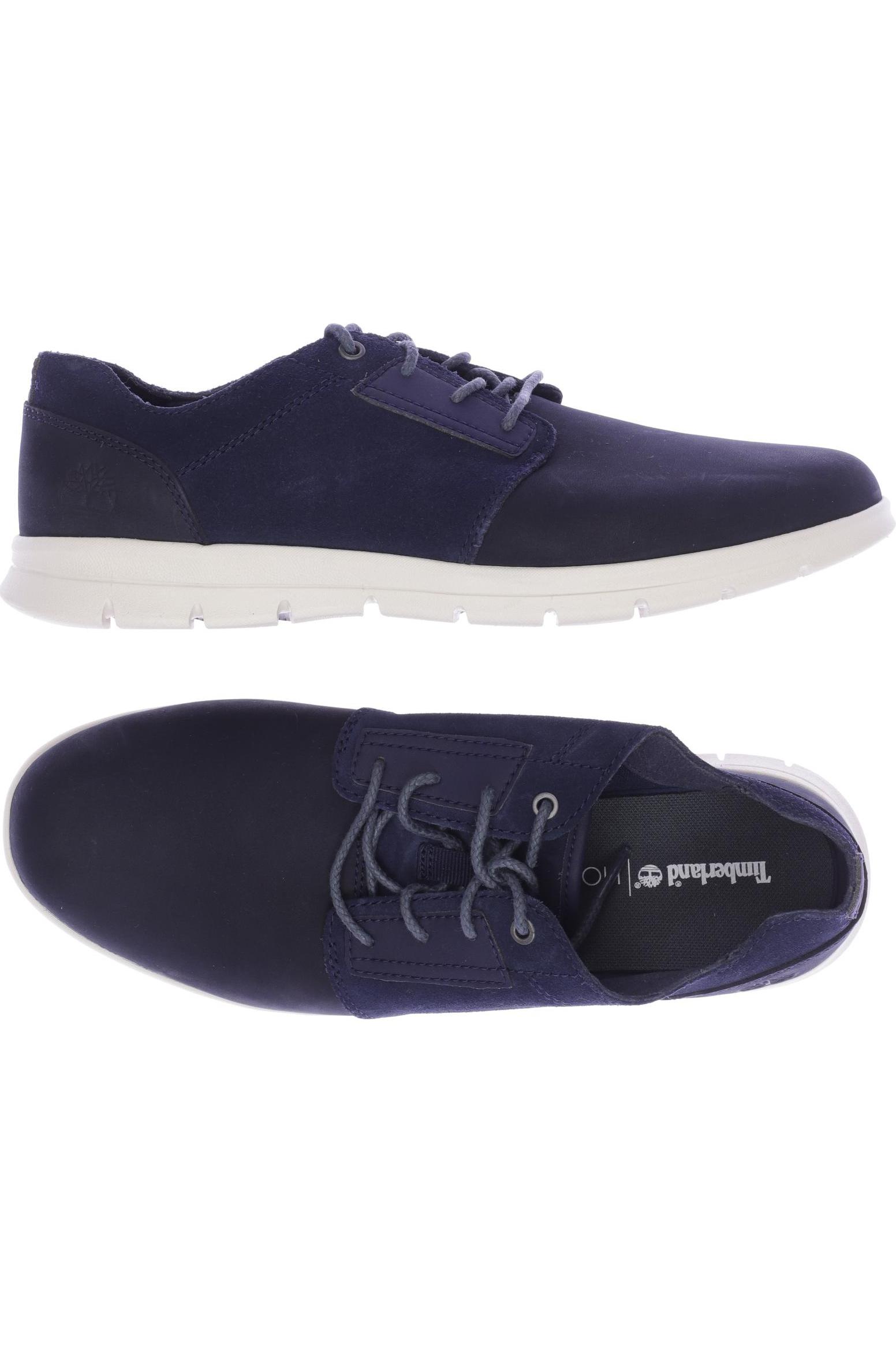 Timberland Herren Halbschuh, Gr. 42, marineblau, Leder Image