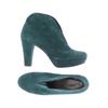 Marc Shoes Damen Stiefelette, Gr. 5.5, grün, Leder