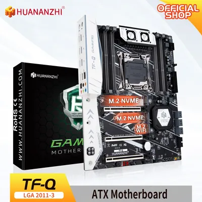 HUANANZHI X99 TF Q LGA 2011-3 XEON X99 Motherboard ATX Intel XEON E5 LGA 2011-3 All Series both DDR3