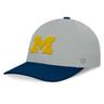 Men's Top of the World Gray/Navy Michigan Wolverines Mick Flex Hat