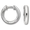 Paar Creolen ONE ELEMENT "Ohrringe Creolen aus 925 Silber Ø 15,2 x 2,3 mm", silber, Ohrringe, Damen, Damen, Silber 925 (Sterlingsilber), Damen Silber Schmuck