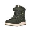 Stiefel ZIGZAG "Rincet", Gr. 30, grün (dunkelgrün), Polyurethane, Kunstfaser, casual, Schuhe, mit praktischem Schnellschnürsystem