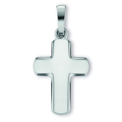 Ketten-Anhänger ONE ELEMENT "Kreuz Anhänger aus 925 Silber", silber, Schmuckanhänger, Damen, Silber 925 (Sterlingsilber)